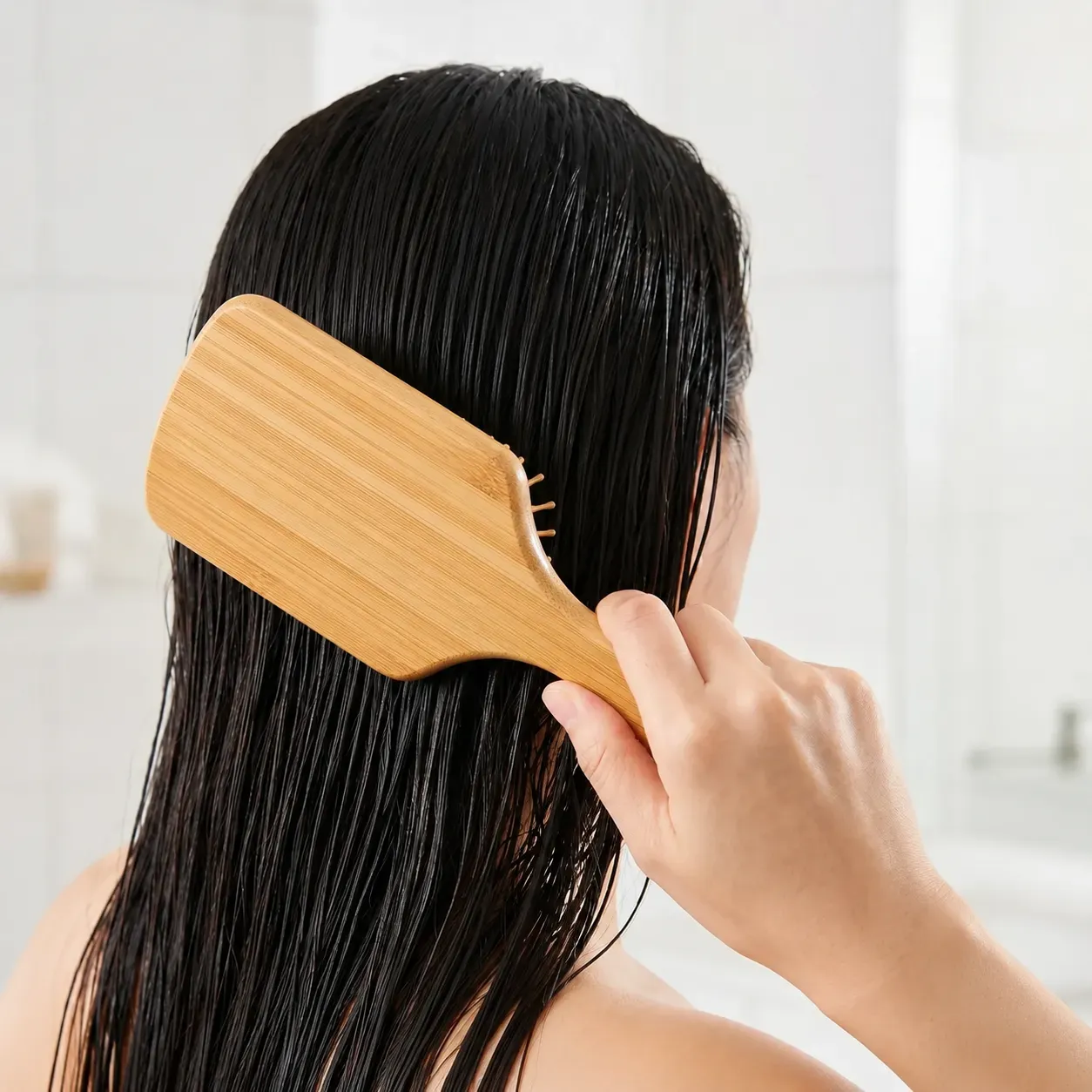 Wet detangling