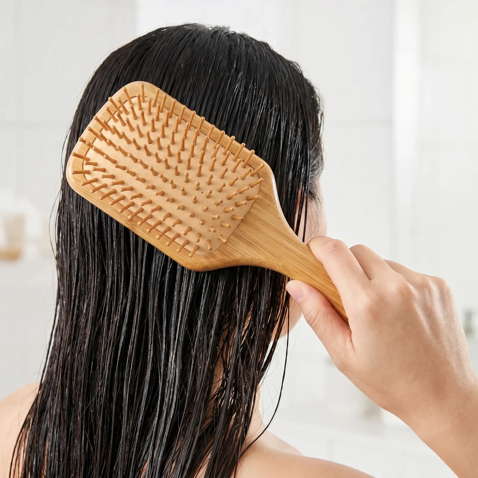 Wet detangling