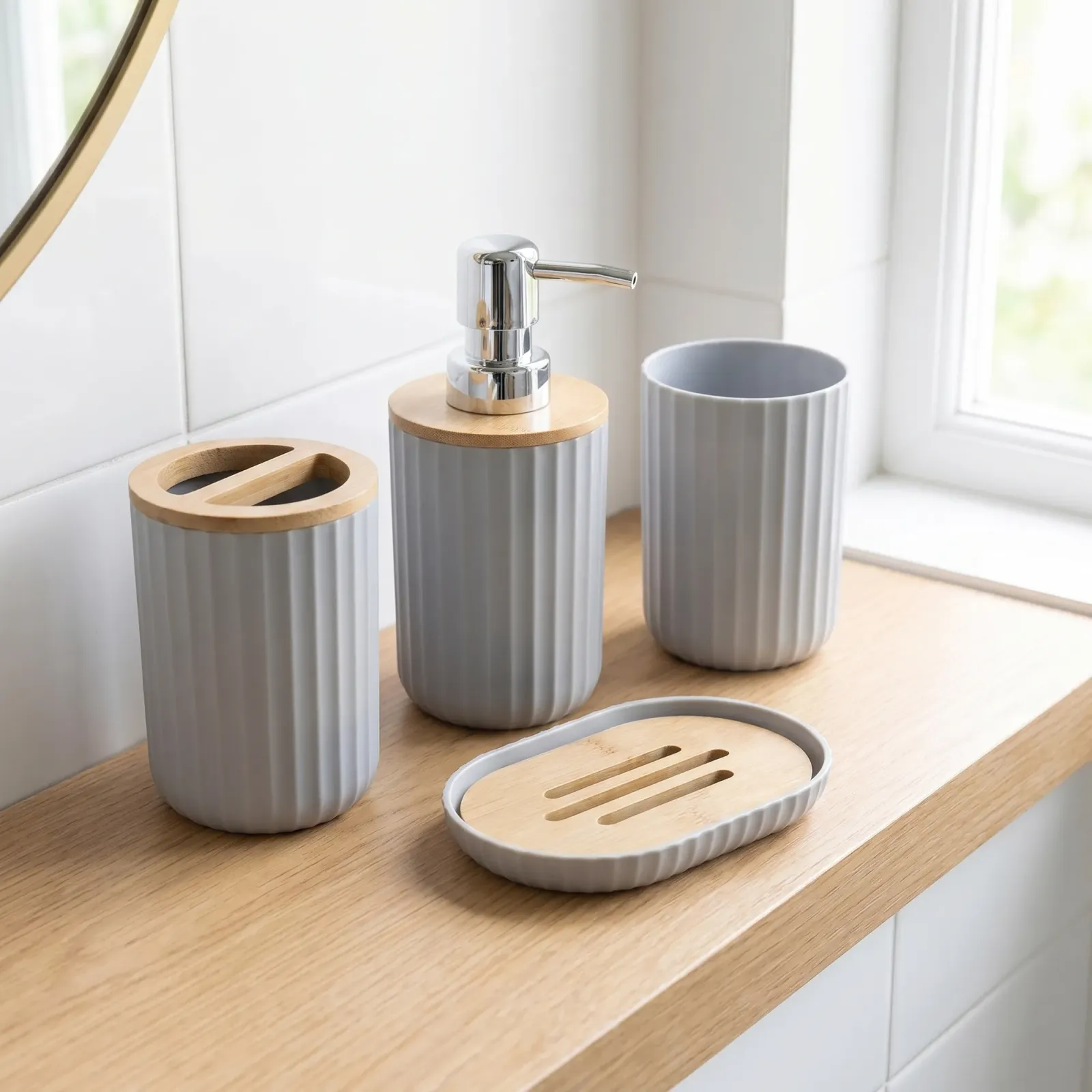 The ensuite shelf