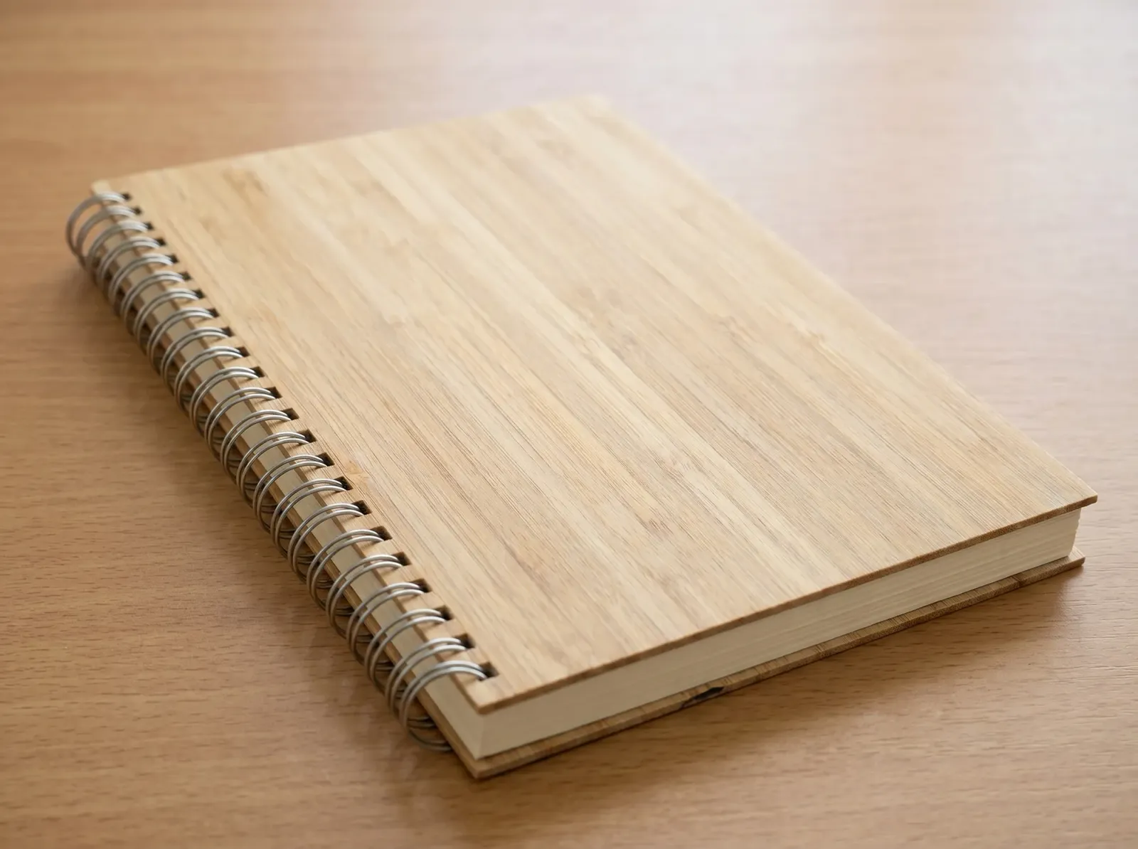 Real bamboo, wire-bound