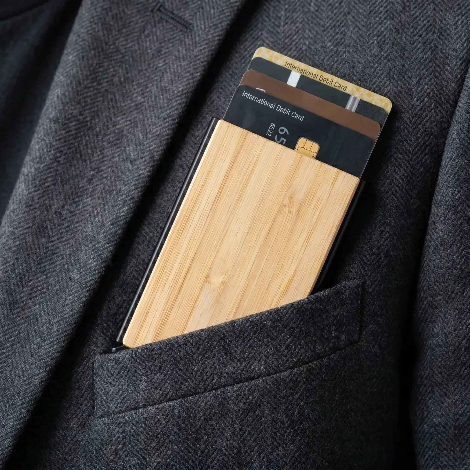 In the blazer