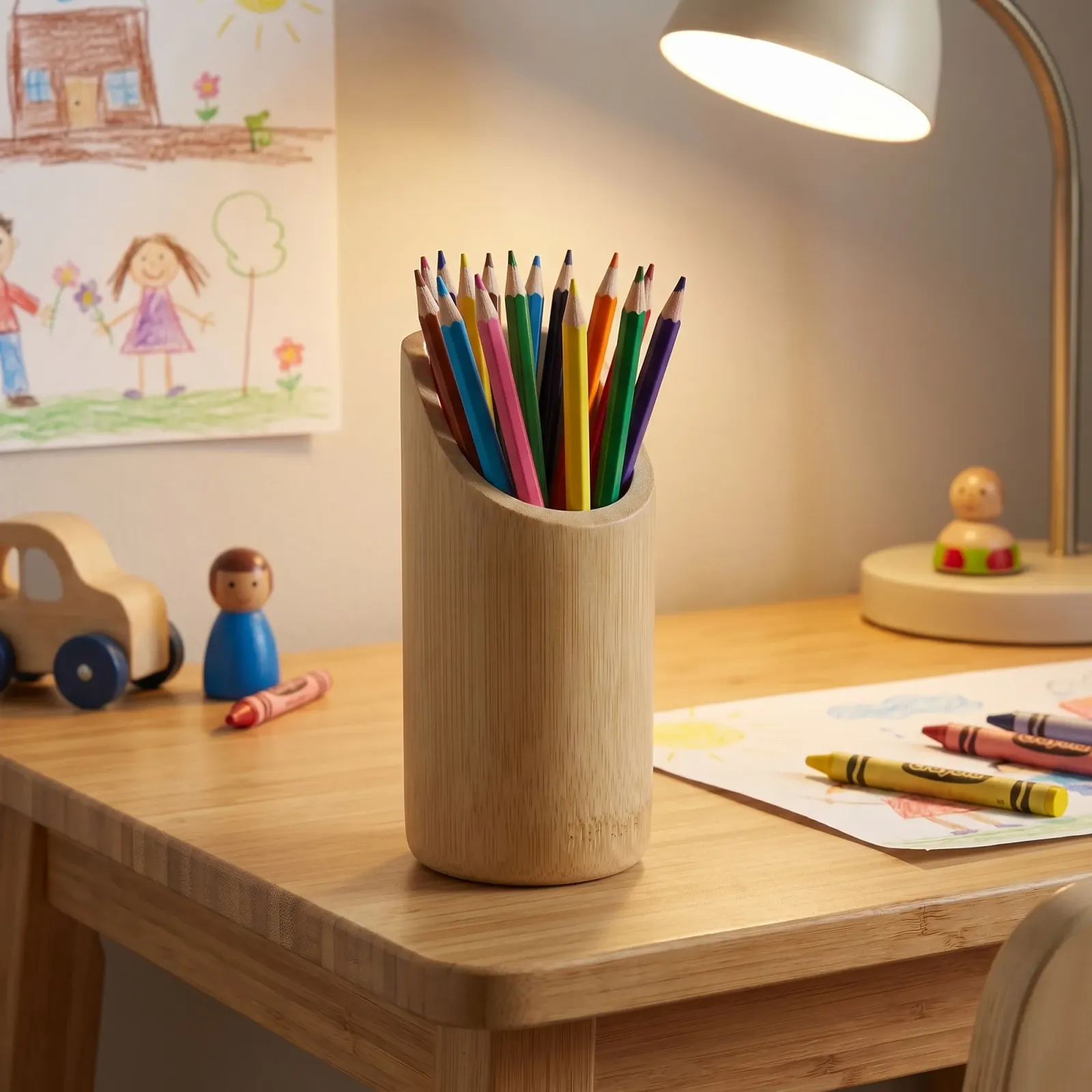 The kids' desk