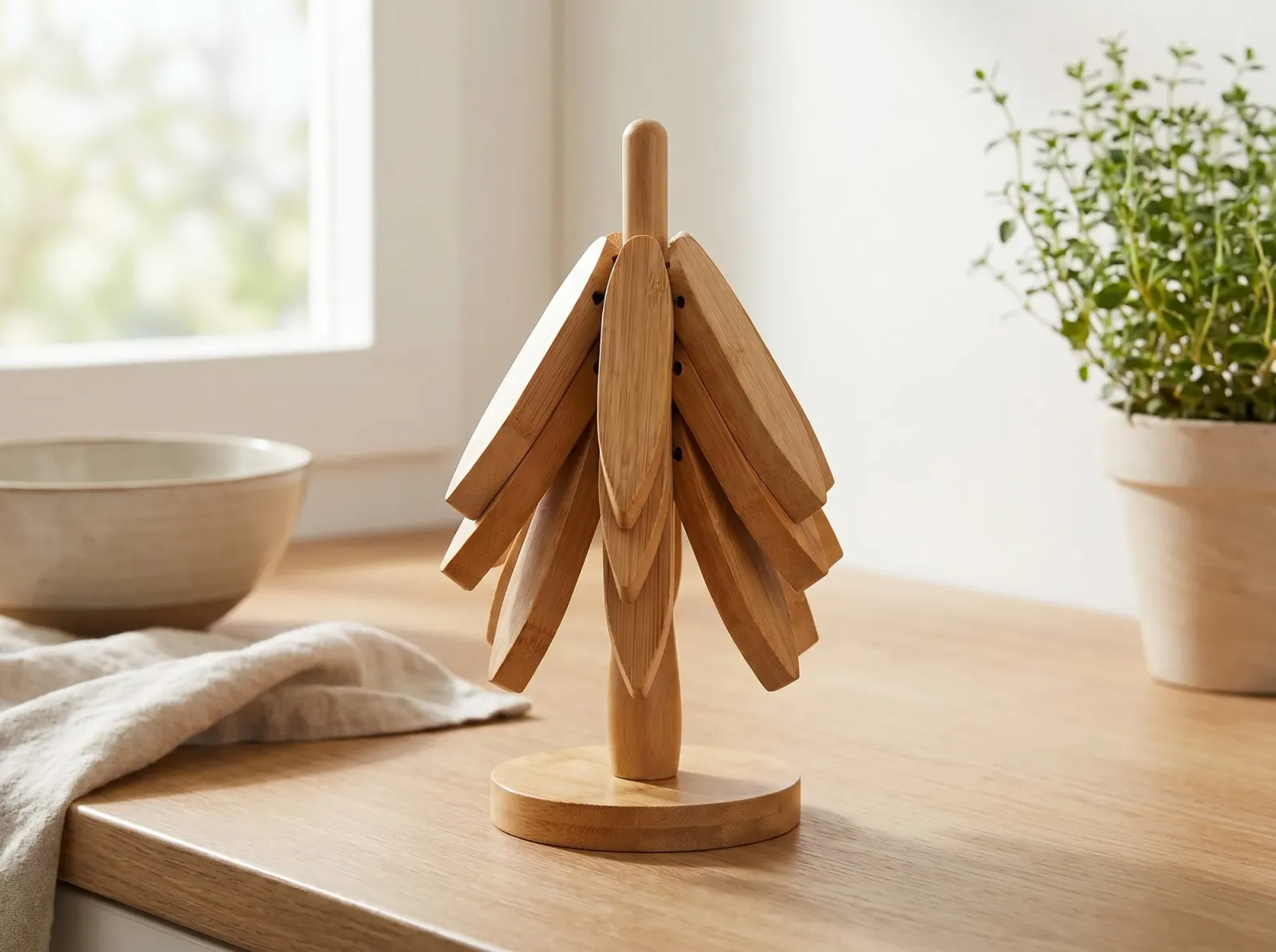 A tree on the counter