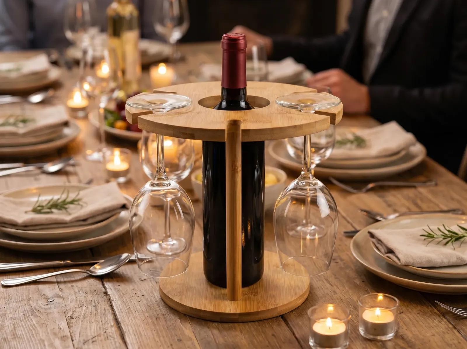 A centrepiece that pours