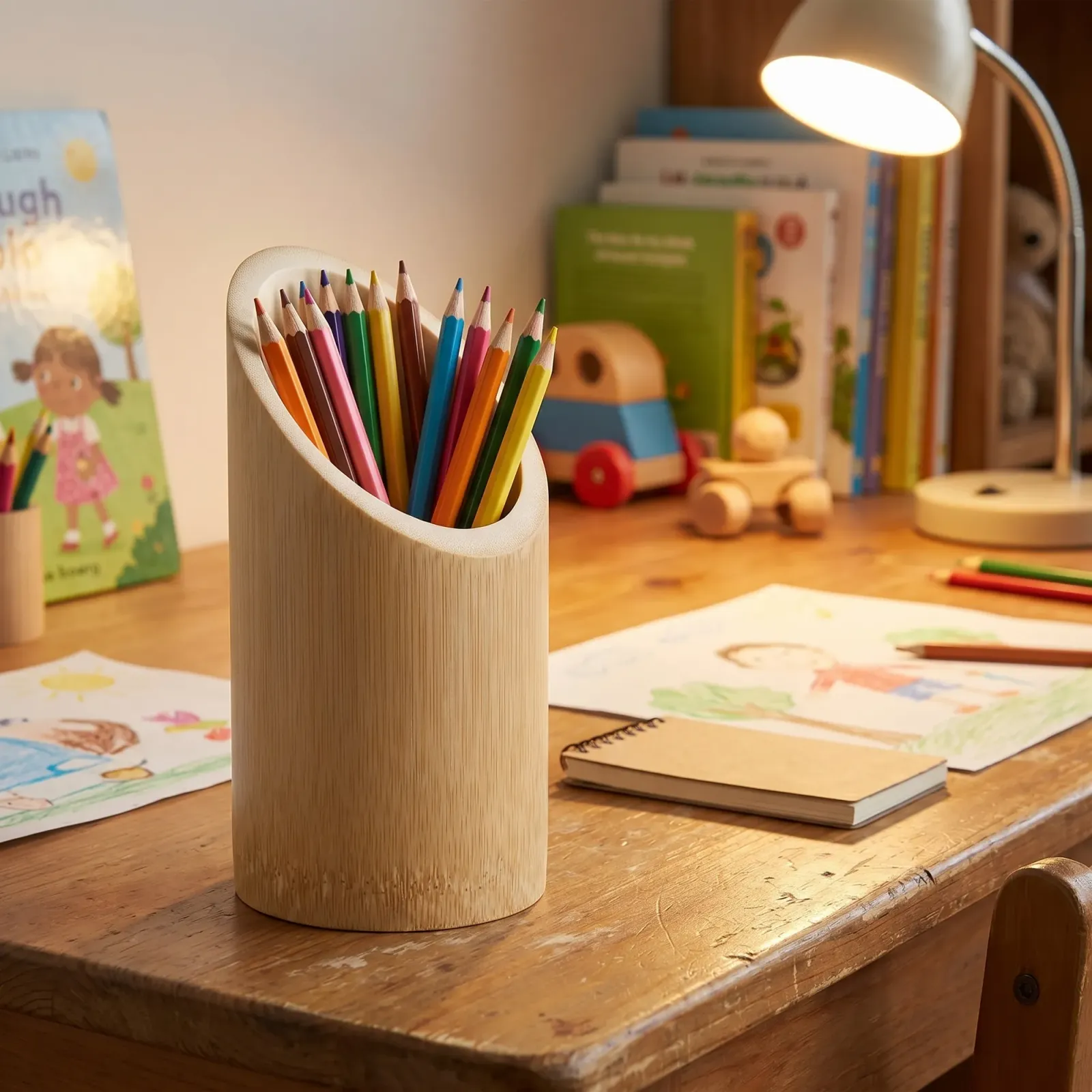 The kids' desk