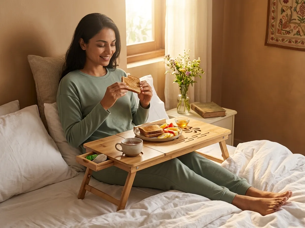 Breakfast in bed