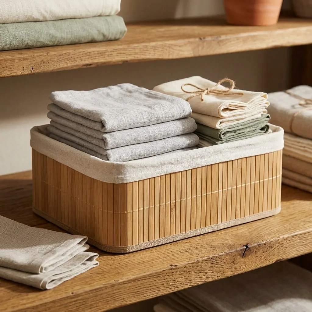 Linen shelf
