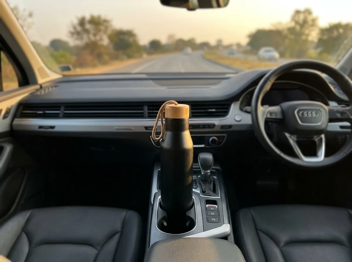Rides shotgun, seals over speed bumps