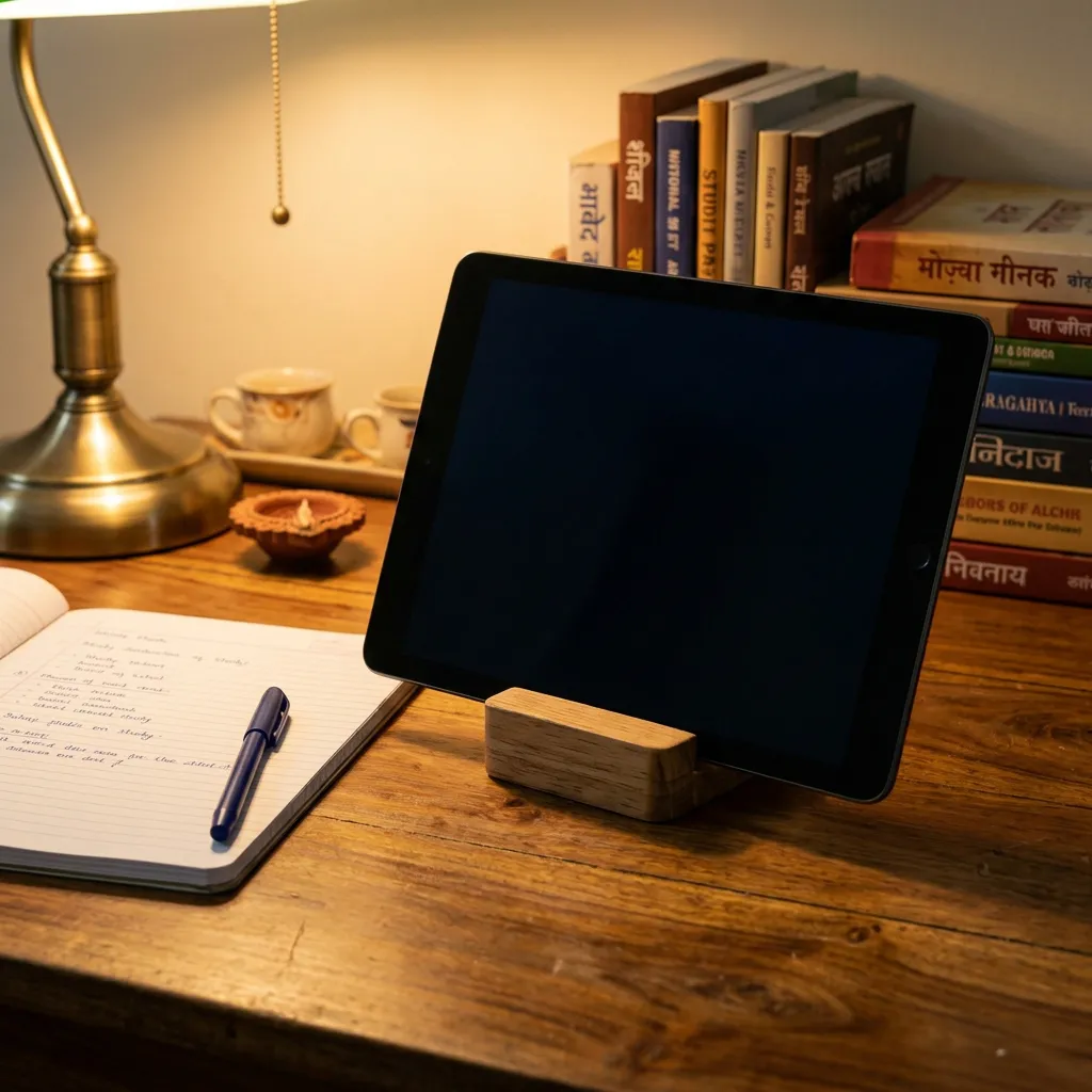 The study table