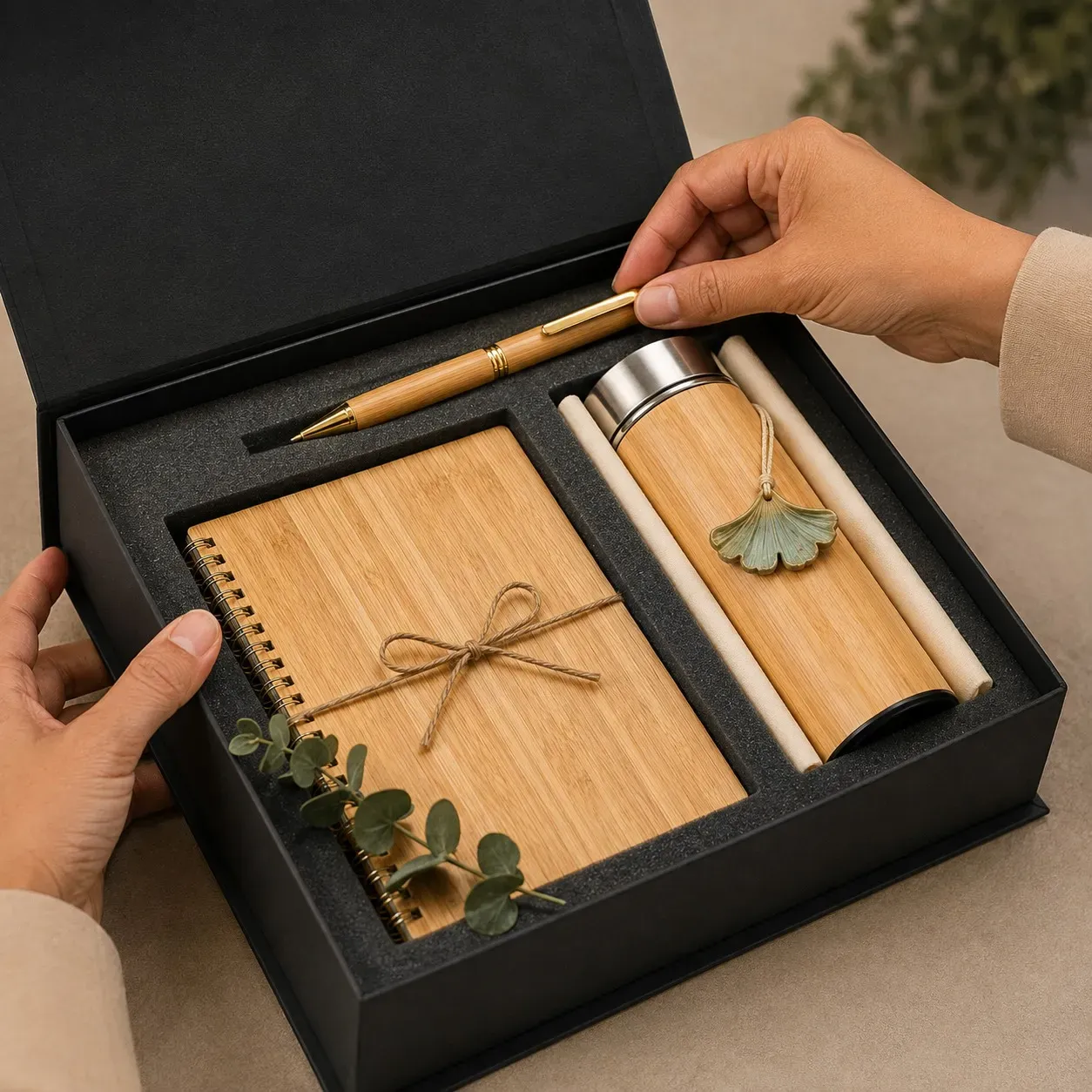 One pen, a hundred hampers