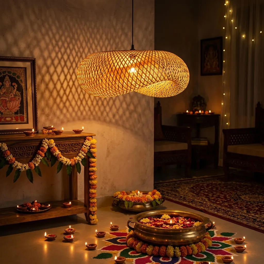 A warm Diwali glow