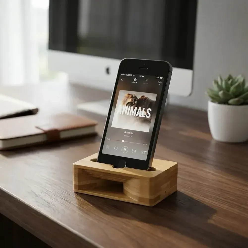Bamboo Retro Amplifier