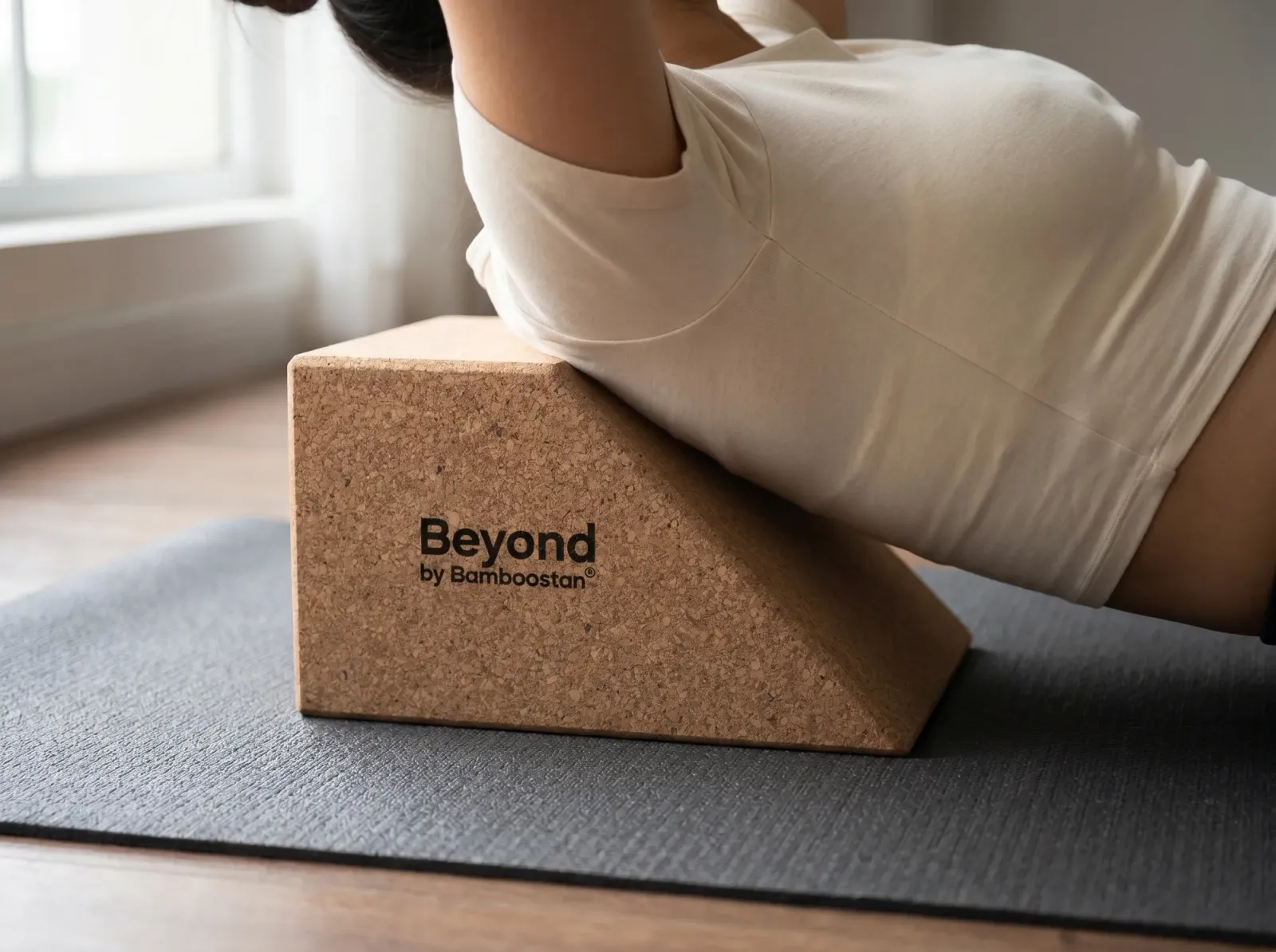 Open into a backbend