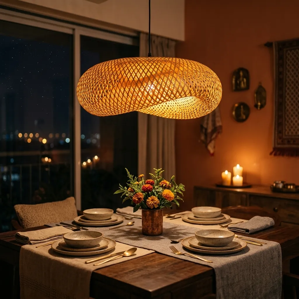 Over the dinner table