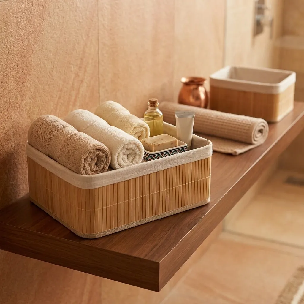 Bathroom shelf