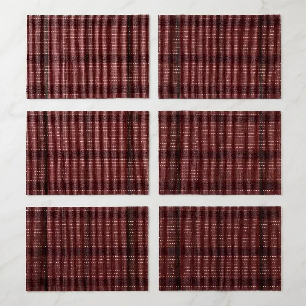 Six mats. One table. Endless meals.