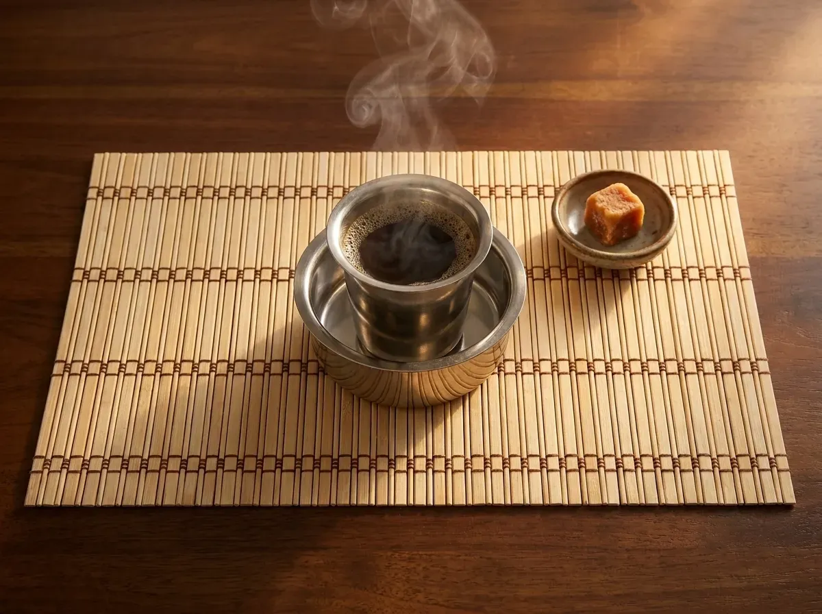 Filter coffee ritual