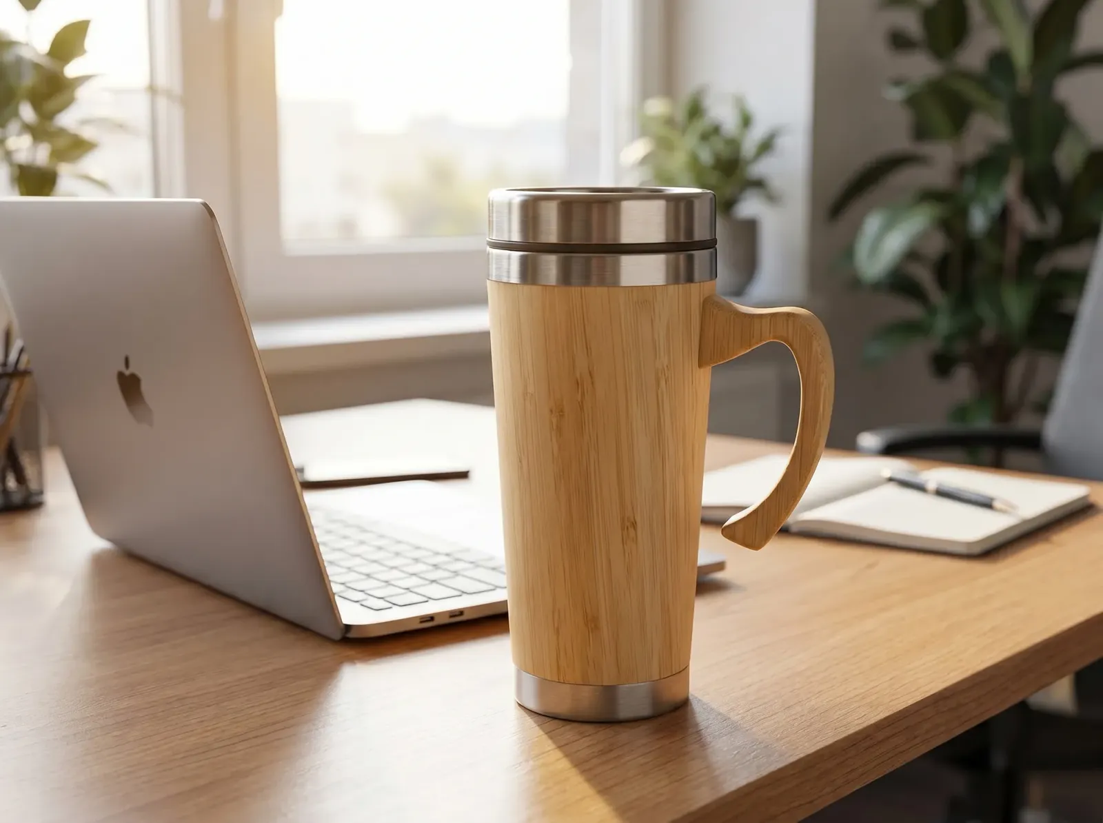 A mug that keeps its heat