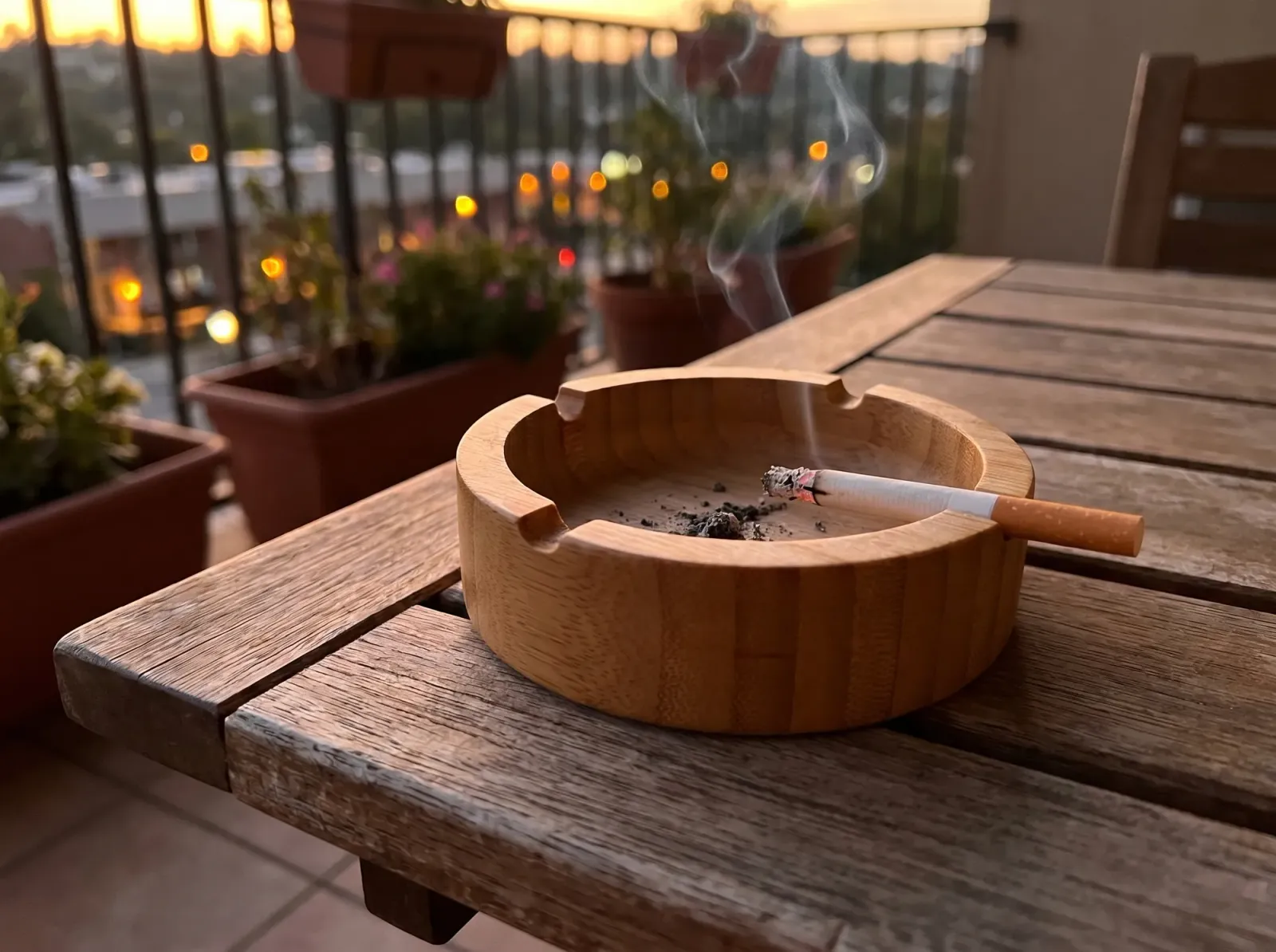 The evening corner